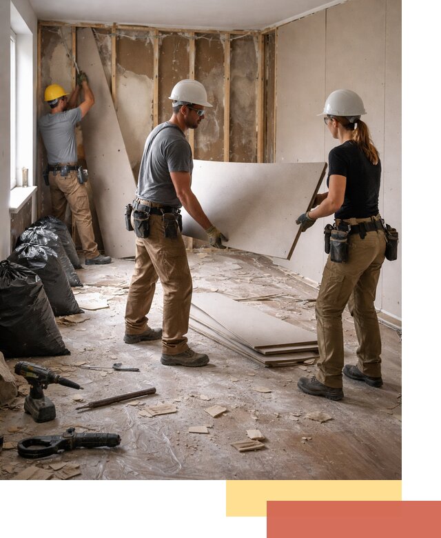 Демонтаж стеновых панелей в Топках быстро и аккуратно