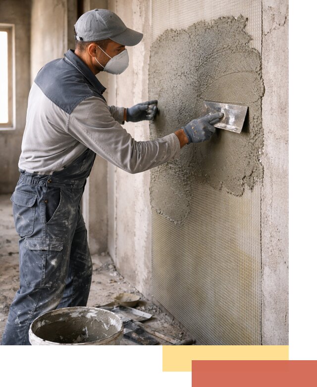 Штукатурка стен по сетке в Топках под ключ качественно и быстро