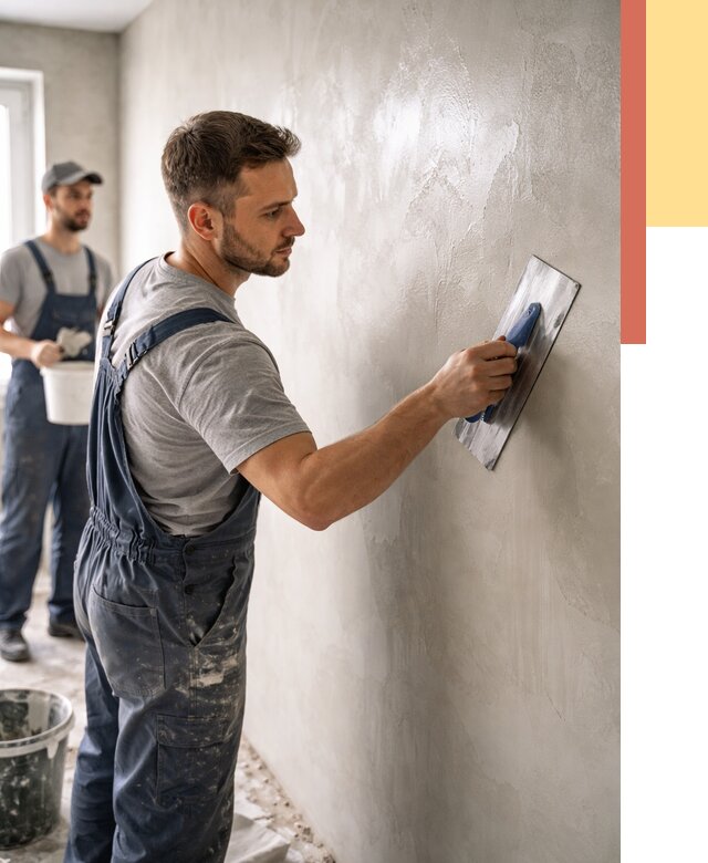 Глянцевание штукатурки стен в Топках от 7600 руб. — услуги и затирка | ОТДЕЛОЧНИК-Тпк