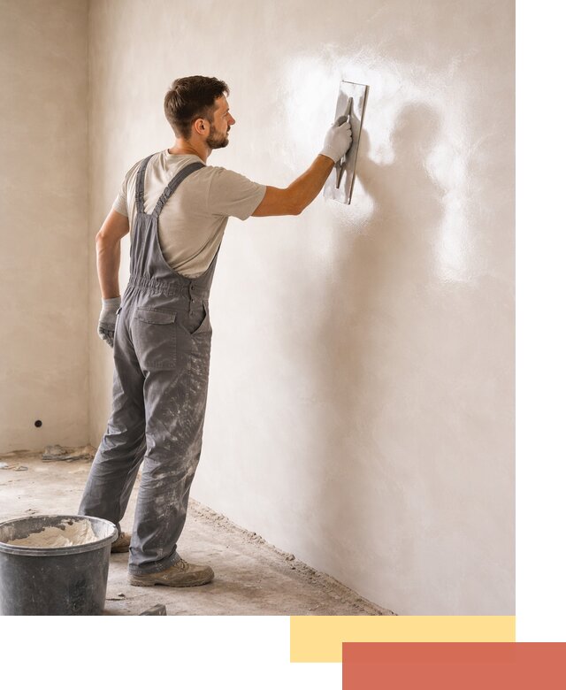 Глянцевание штукатурки стен в Топках профессионально и быстро