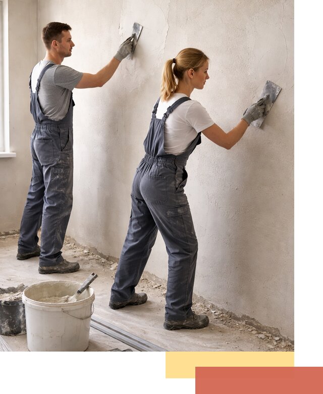 Штукатурка стен под обои в Топках профессионально и быстро