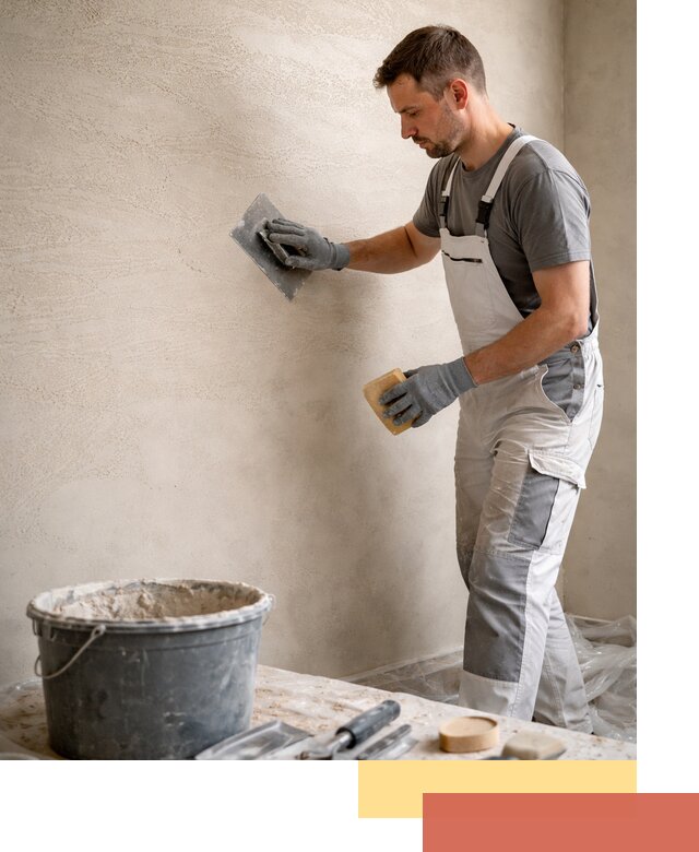 Декоративная штукатурка травертин в Топках для стен и потолков