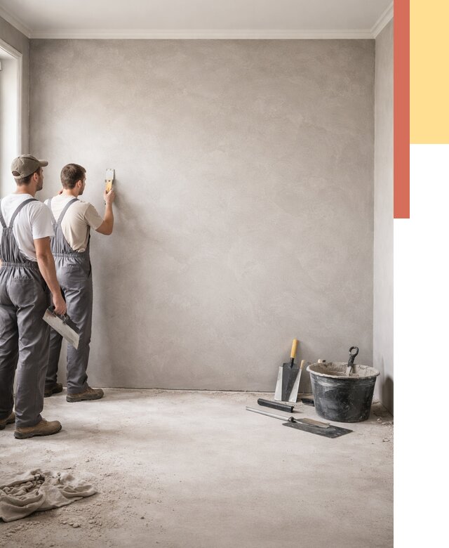 Микробетон на стены в Топках от 1267 руб. — нанесение и отделка | ОТДЕЛОЧНИК-Тпк