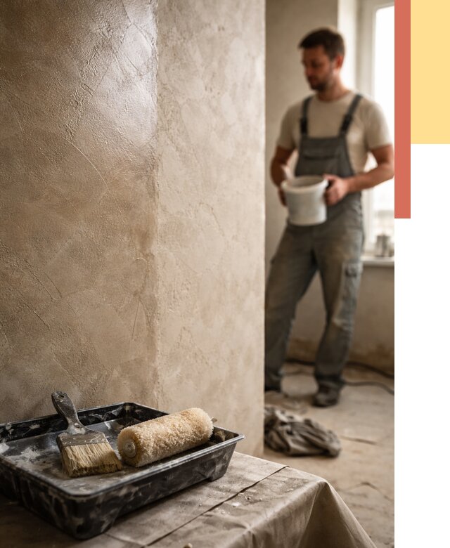 Нанесение воска на штукатурку в Топках от 3547 руб. | Услуги ОТДЕЛОЧНИК-Тпк