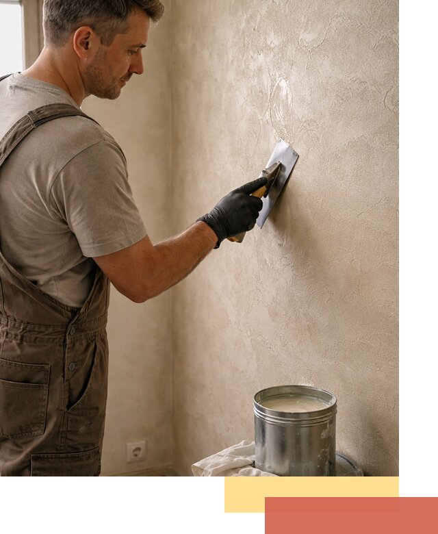 Нанесение воска на штукатурку в Топках для защиты и блеска