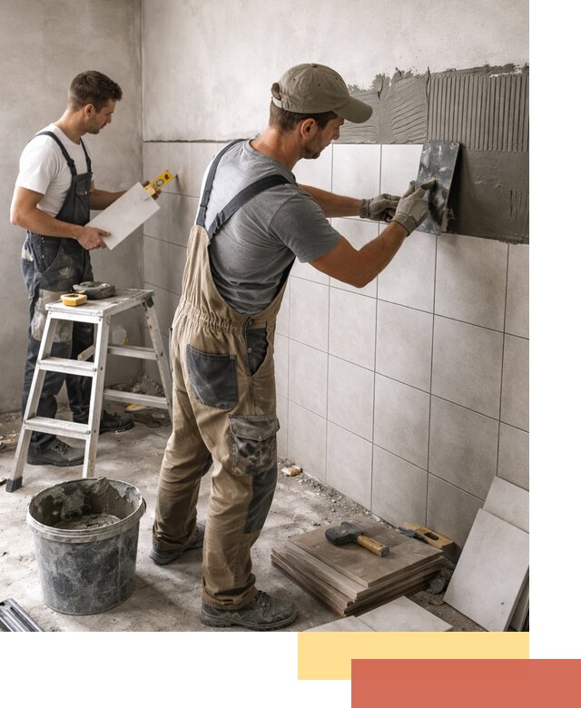 Укладка плитки на стены в Топках профессионально и надежно