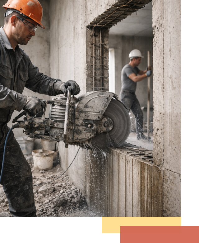 Алмазная резка проемов в Топках быстро и точно