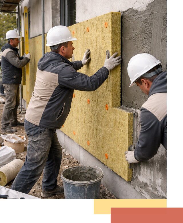 Утепление стен минватой в Топках — тепло и звукоизоляция