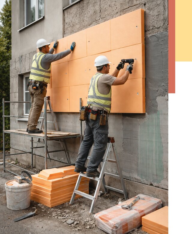 Утепление стен пеноплексом в Топках от 1875 руб./м2 — быстро и недорого | ОТДЕЛОЧНИК-Тпк