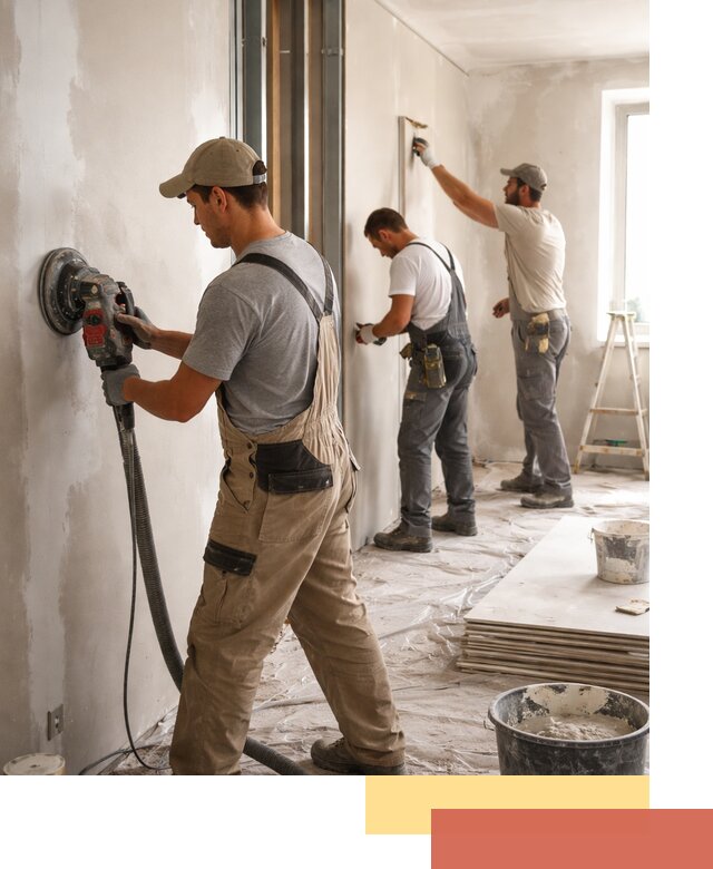 Профессиональная отделка стен в Топках качественно и в срок