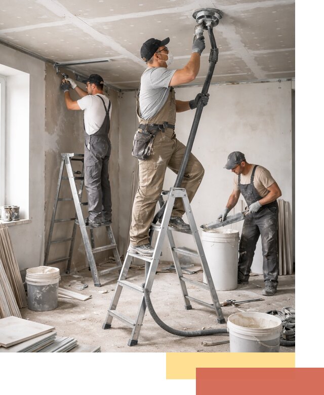 Ремонт потолка из гипсокартона в Топках: быстрый и качественный монтаж