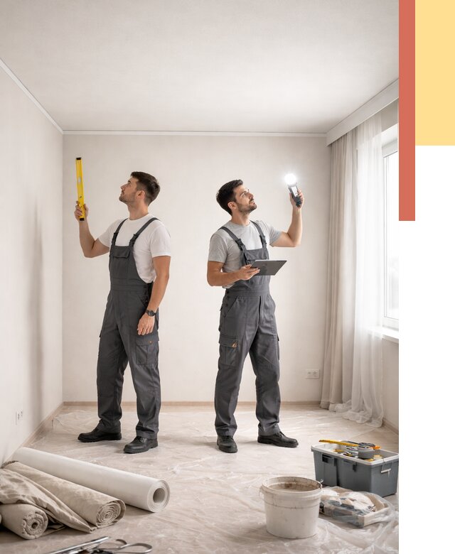 Отделка потолка в Топках недорого от 760 руб/м2 | Услуги ОТДЕЛОЧНИК-Тпк