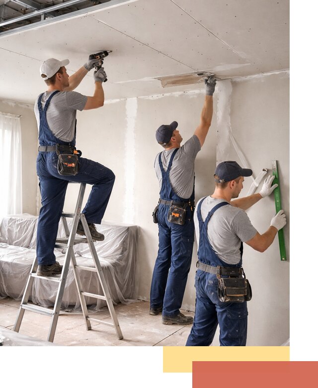 Профессиональная отделка потолка в Топках быстро и качественно